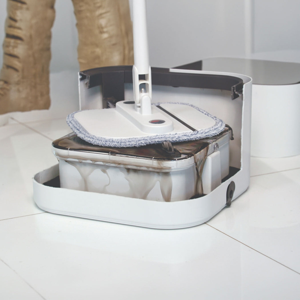 Whistle Mop Self Cleaning Mop System