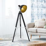 Stand Floor Lamp Tripod Light Livingroom Studio Dome Shade