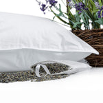 Super Microfibre Lavender Pillow With Dried Lavender Insert Extra Fill