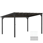 Pergola Kit Gazebo W/ Upf 50+ And Waterproof | Large | Dark Gray