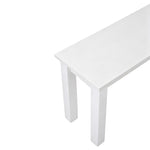 Versatile Wooden Bench | One Size | White