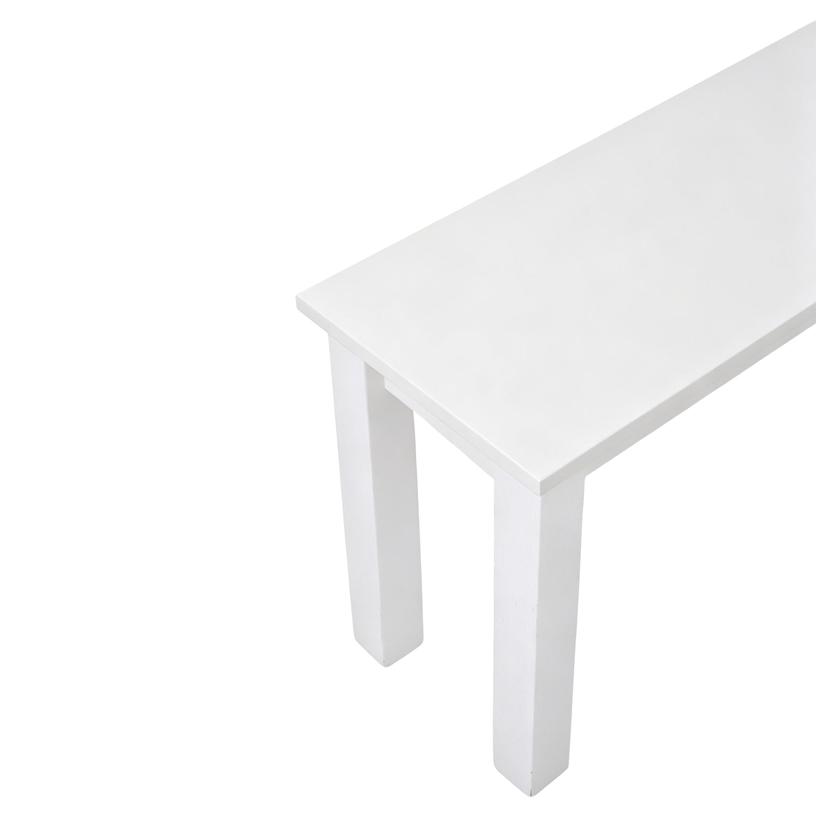 Versatile Wooden Bench | One Size | White