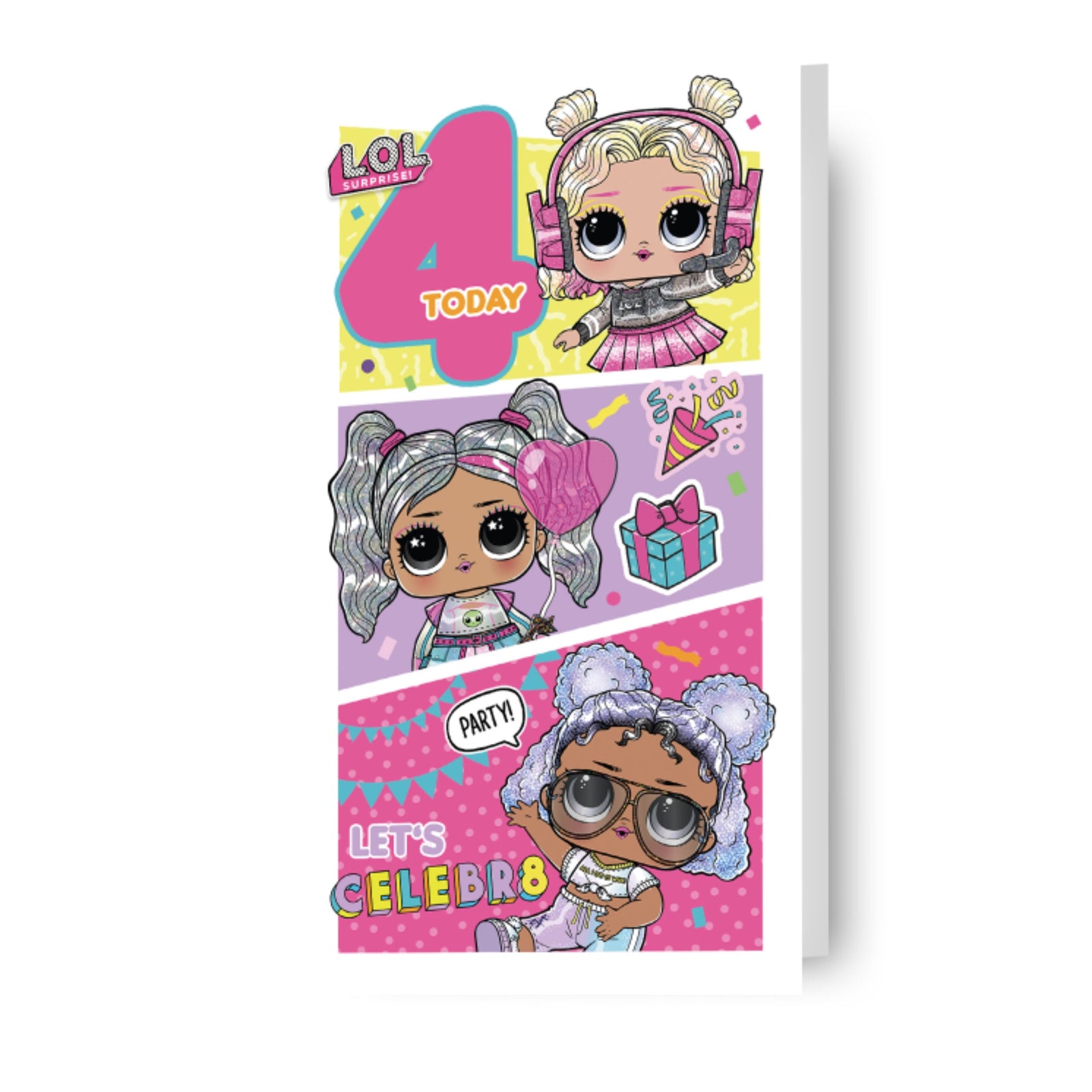 Age 4 Birthday Card Official Product