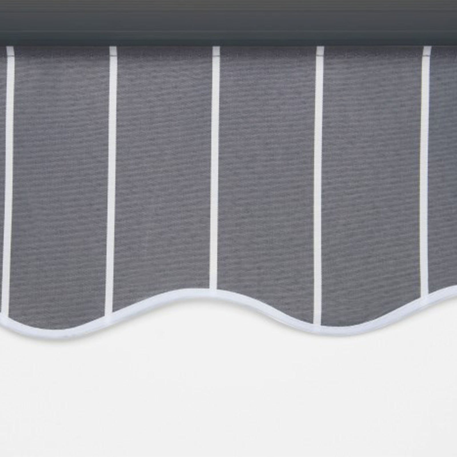 Easy Fit Berkeley Awning - Grey And White | 3m | Berkeley (Grey & White)