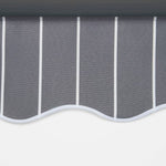 Easy Fit Berkeley Awning - Grey And White | 3.5m | Berkeley (Grey & White)