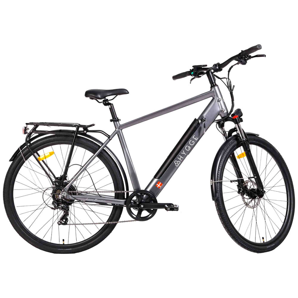 Aarhus 2024 Electric Bike With 250w High Performance Motor | Graphite Grey | Gray