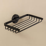 Shower Caddy Basket, 20cm, Matt Black, Anti-corrosion, Start Collection