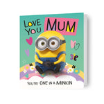 Despicable Me Minions 'love You Mum' Mother's Day Card Official Product