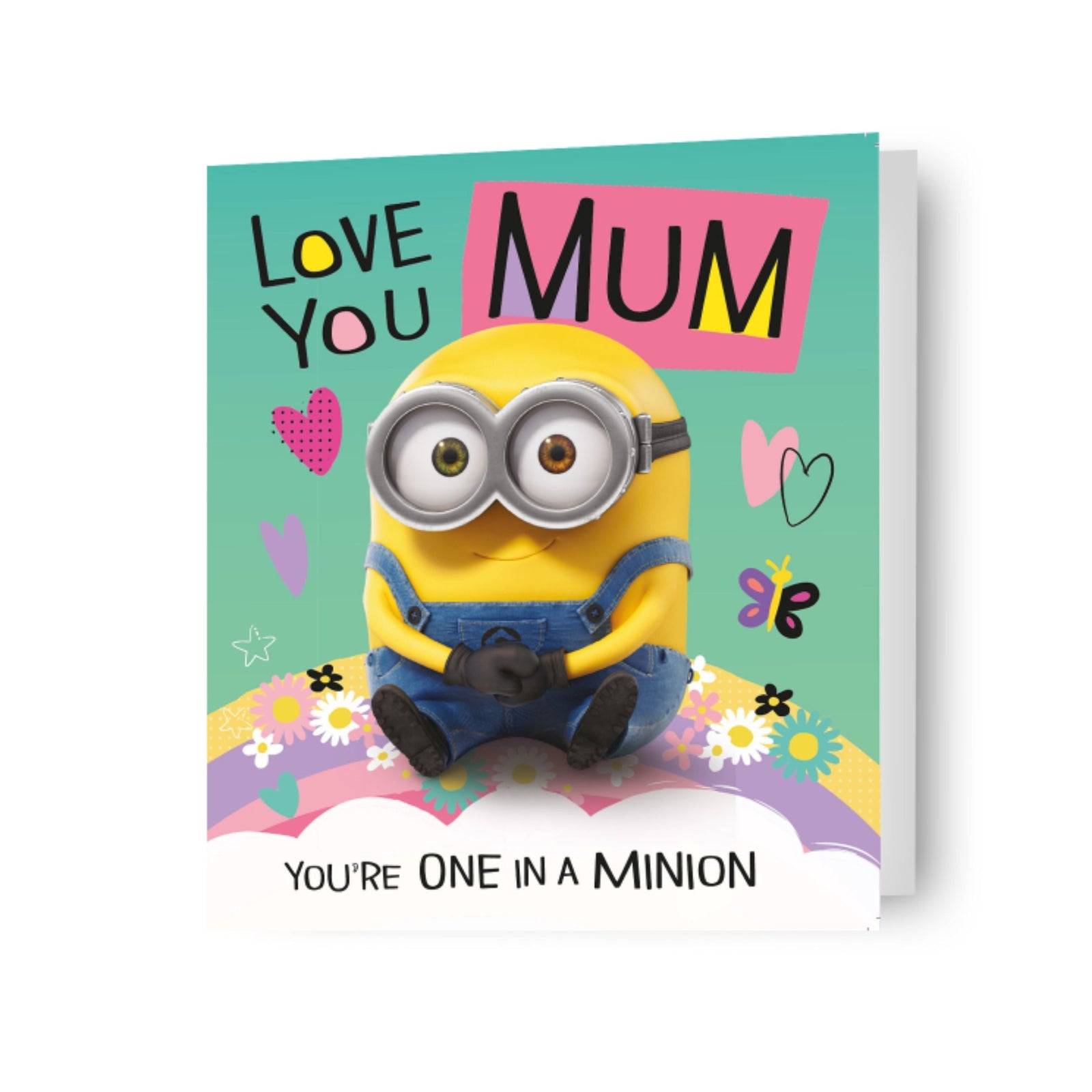 Despicable Me Minions 'love You Mum' Mother's Day Card Official Product