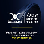 X Gilbert Rugby Ball Edition Washbag Gift Set For Him, 3 Piece | Set of 1