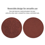 Recycled rubber Reversible Stepping Stone - Butterfly | Set of 1 | Terracotta