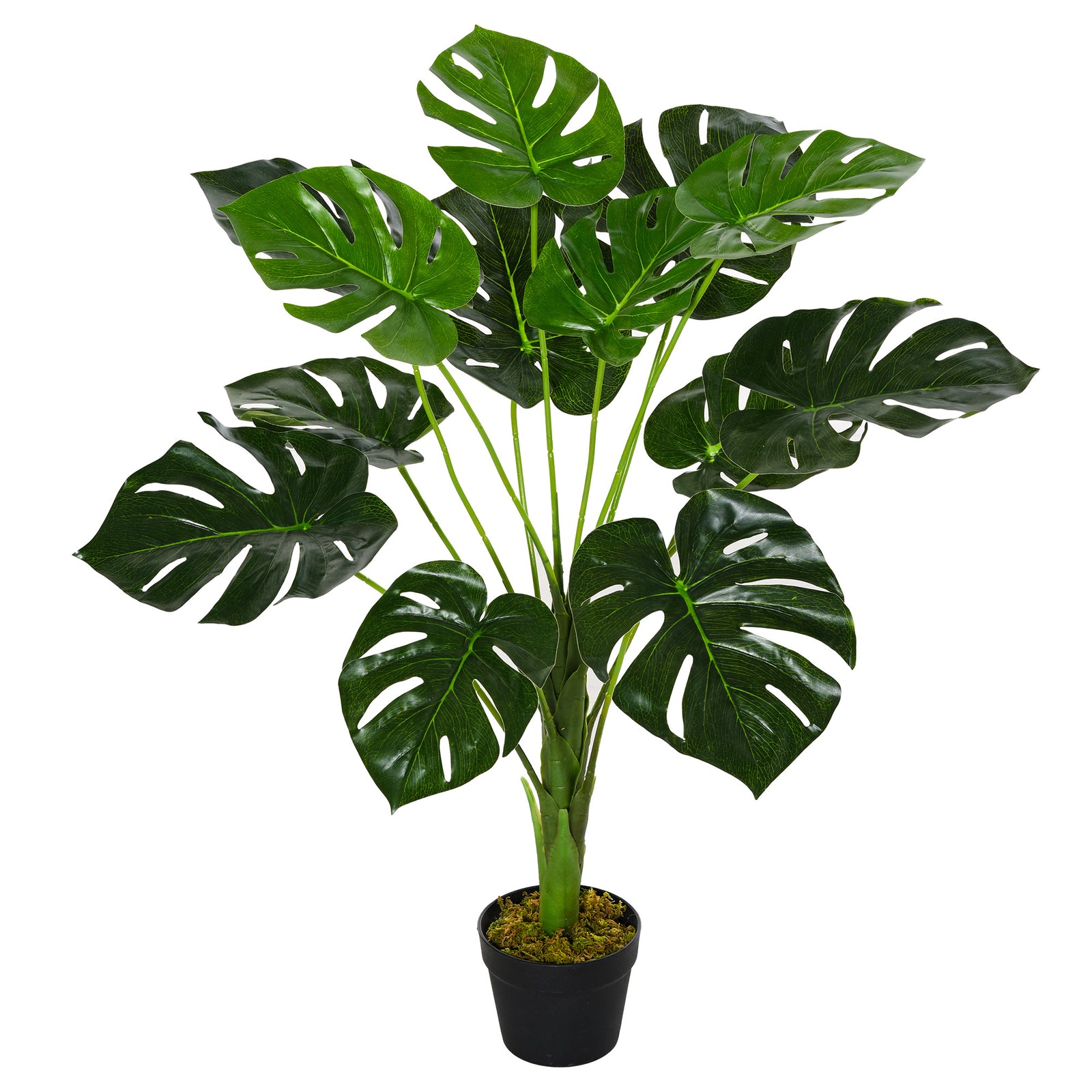 85cm Artificial Monstera Tree Fake Plant In Pot Décor