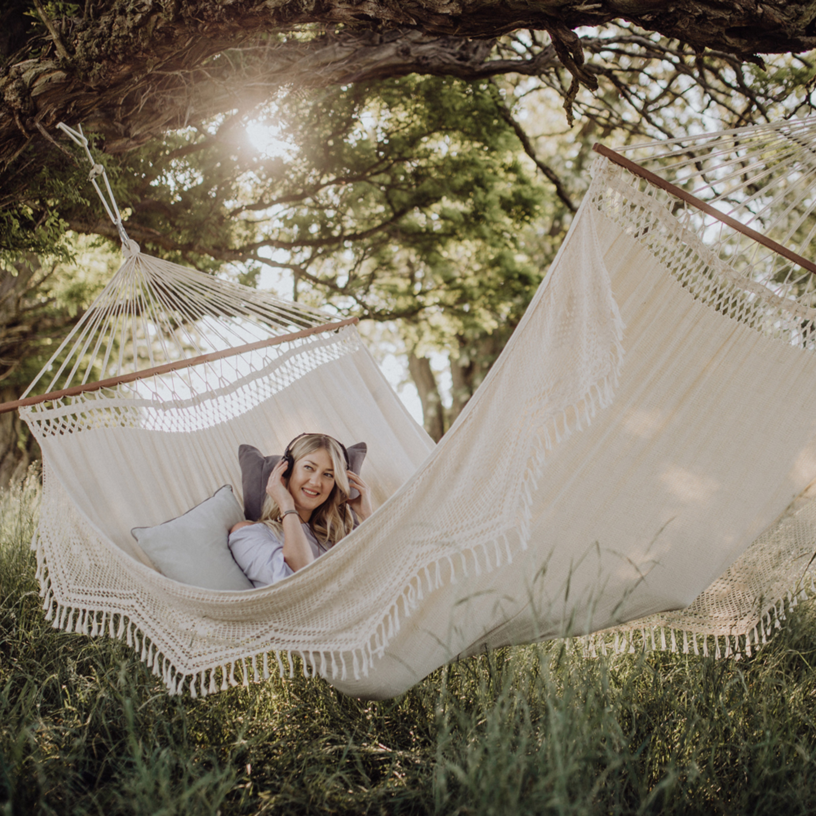 Palacio Natura Handmade Family Garden Hammock