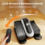 Centra Under Desk Elliptical Machine Bike Foot Pedal Exercise 15 Speed Remote