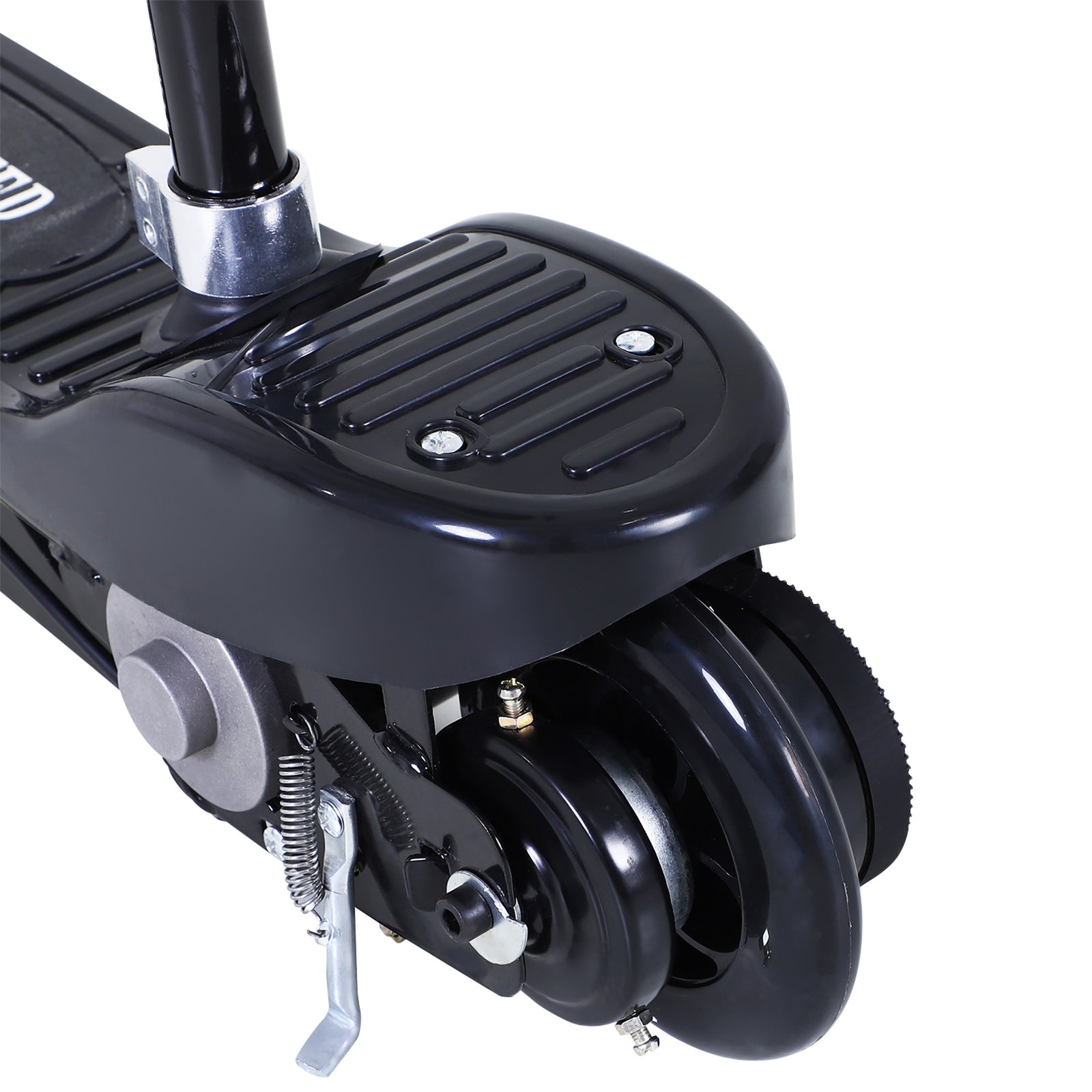 Foldable Powered Scooter With Adjustable Seat And Brake | Black