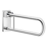 Chromed Stainless Steel Foldable Grab Bar Bathroom Hand Rail | Polished Stainless Steel