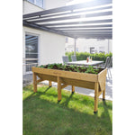Raised Wooden Planter - Medium Classic | Natural