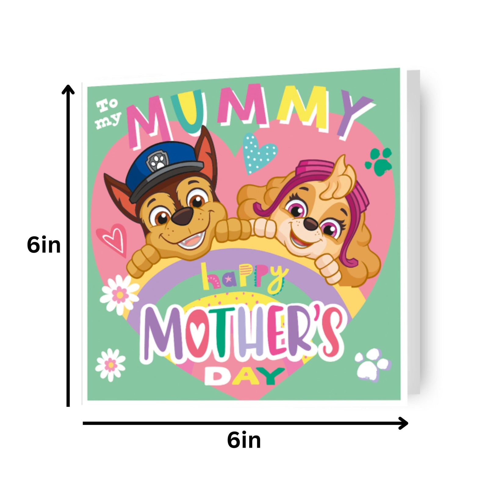 Paw Patrol My Mummy' Mother's Day Card Official Product