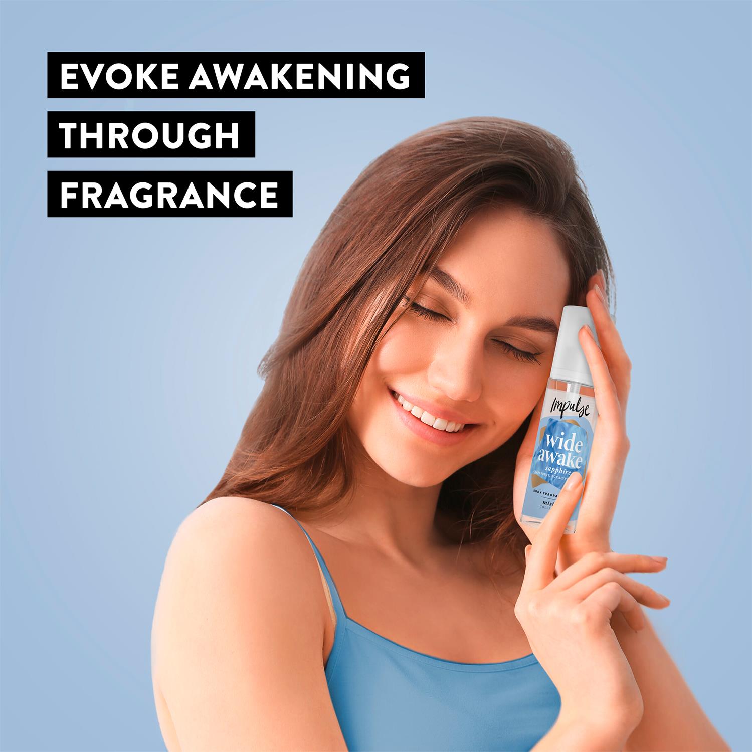 Wide Awake Body Fragrance Mist Grapefruit, Eucalyptus & Basil 150ml, 3pk