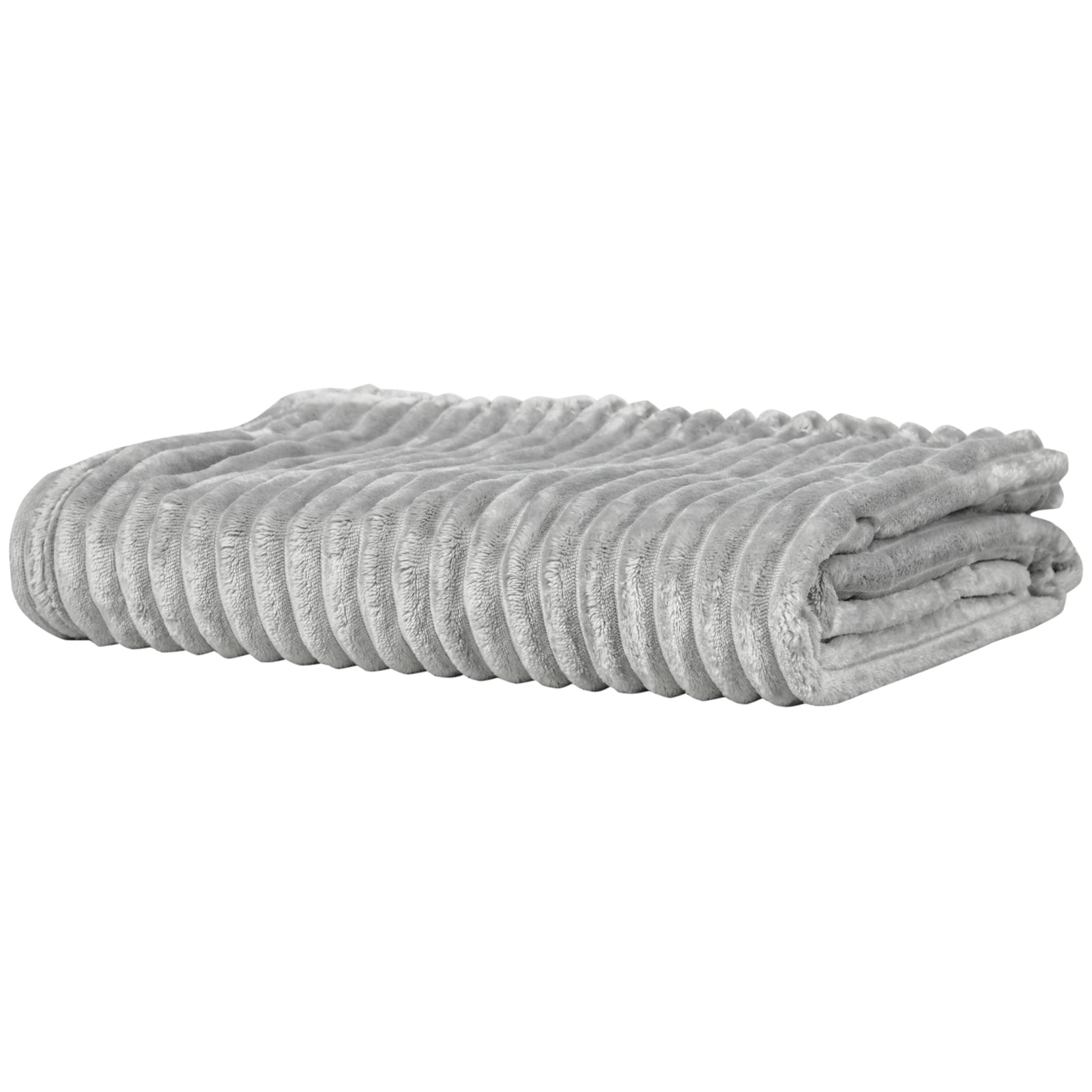 Single/king Flannel Fleece Blanket Throw Blanket For Bed | King | Gray