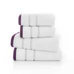 Delamere 100% Cotton Zero Twist Towels – Ultra-soft 600gsm Luxury | Bath Towel | Purple