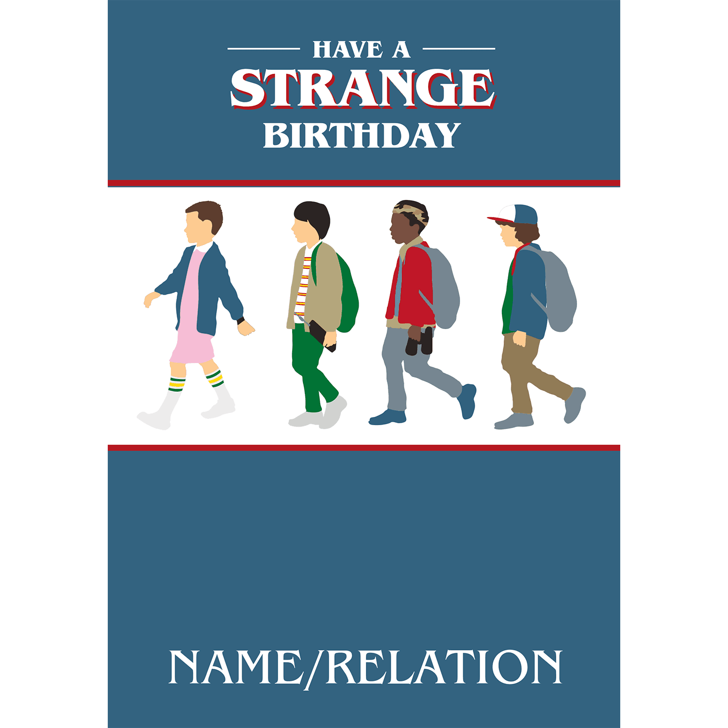 Personalised Birthday Card Official Product