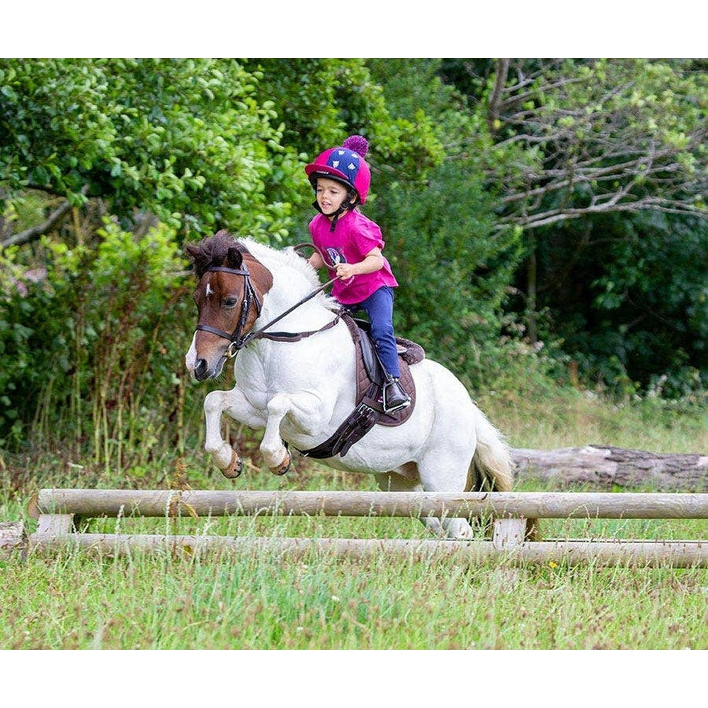 Leather Pony Saddle Pad | One Size | Kingston (Terracotta)