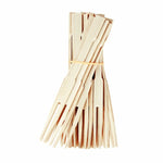 Eco Connection Pack Of 50 Disposable Natural Bamboo Skewer Forks