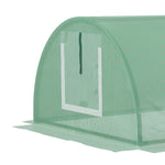 Pe Mini Greenhouse W/ 5 Mesh Windows