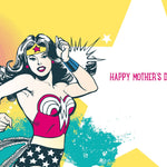 Wonder Woman 'you're My Hero' Mother's Day Card Official Product