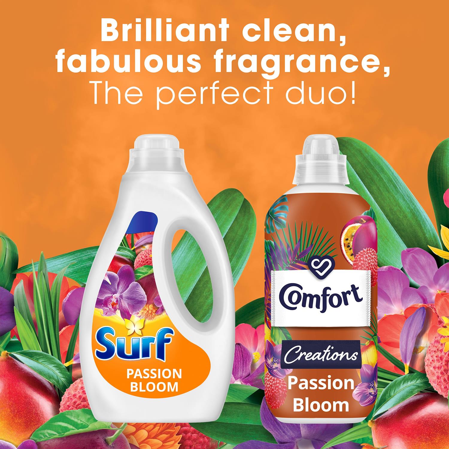 Xxxl Laundry Washing Liquid Detergent Passion Bloom 95 Washes 2.565l, 4 Pk