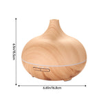 Wood Grain Ultrasonic Essential Oil Diffuser | Natural