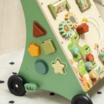 AIYAPLAY Wooden Baby Walker With Speed Control, Montessori-inspired Centre