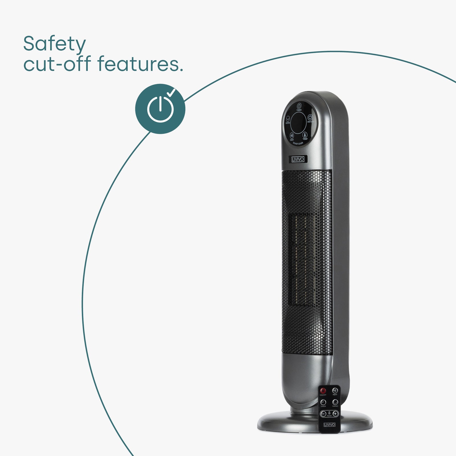 Tower Fan Heater