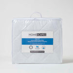 Cot Bed Quilted Waterproof Mattress Protector, Pack Of 2 | 70 x 140cm | White
