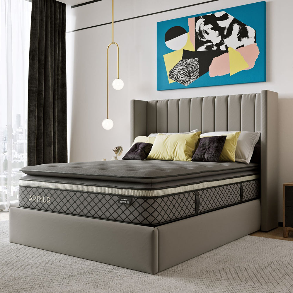 Emperor Arthur 5000 Hybrid Mattress | Double | Grey