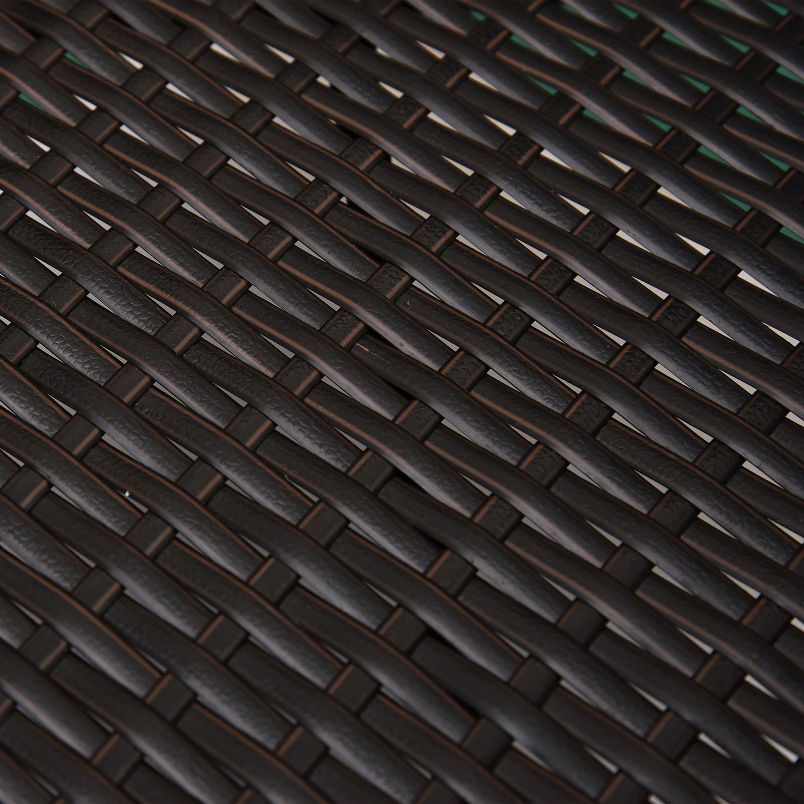 Outdoor Rattan Armchair Wicker Dining Chair Set For Garden | Set-of-2 | Brown