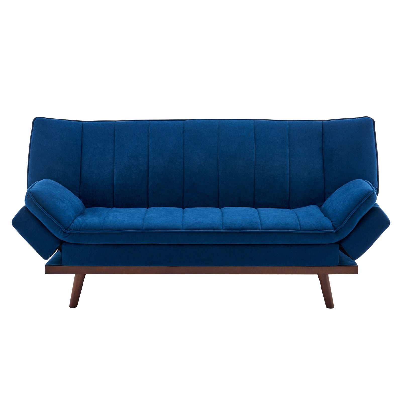 Scandinavian Click Clack Sofa Bed - Double | Navy Blue