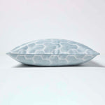 Geometric Jacquard Cushion Cover | 45cm x 45cm | Blue