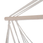 Hanging Chair With Soft Padded Seat & Wooden Support Bar