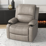Recliner Armchair W/ Cup Holder For Living Room | One Size | Brown