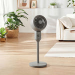 9" Pedestal Cooling Fan With Adjustable Speed | Grey