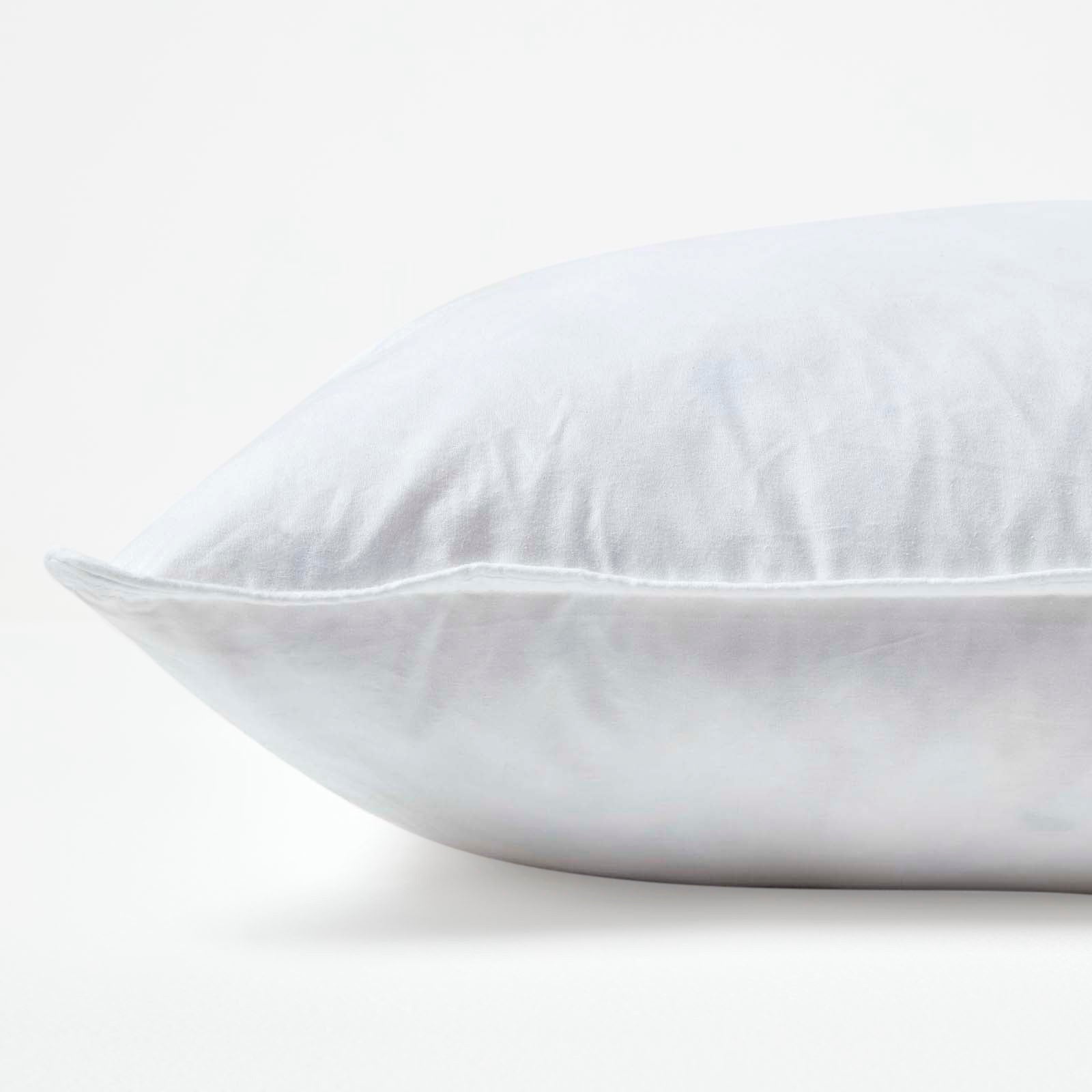 Duck Down Cushion Pad | 30cm x 50cm | White