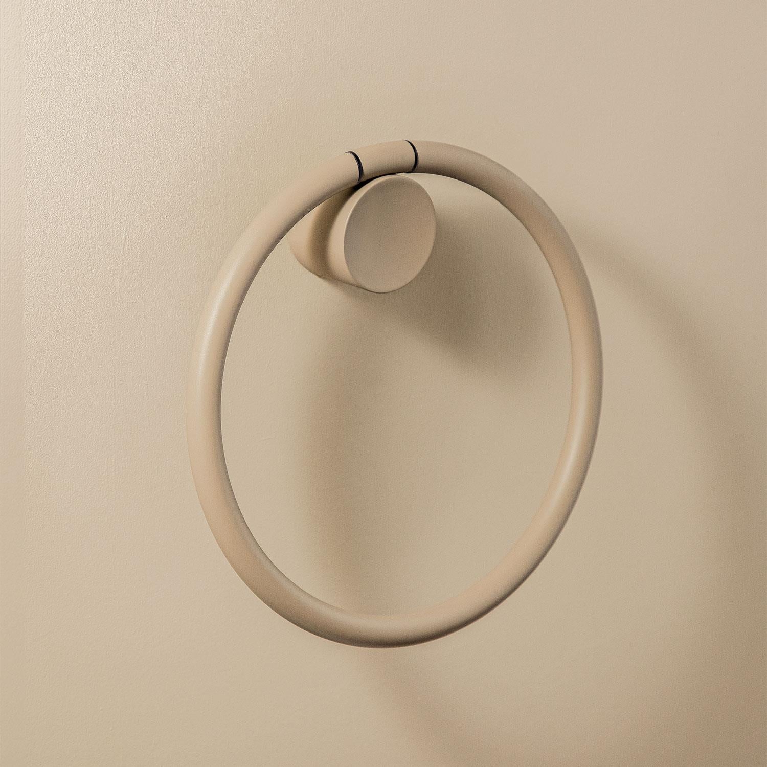 Towel Ring, 20cm Diam, Beige, Award-winning Design, Geyser Collection