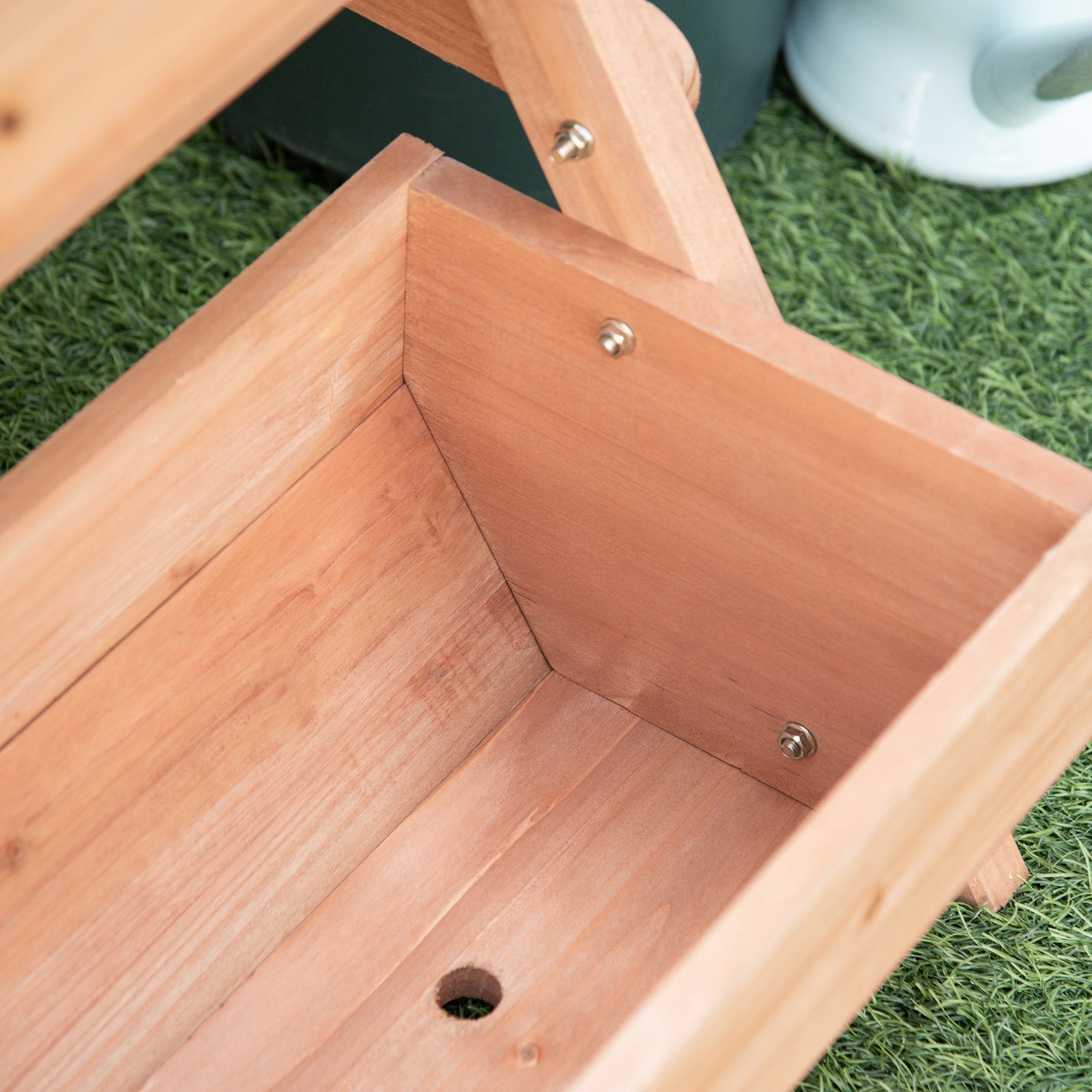 3 Tier Wooden Raised Garden Bed | Brown