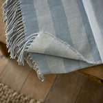 Elgin Supersoft Yarn Dyed Jacqaurd Throw | 130cm x 160cm | Blue