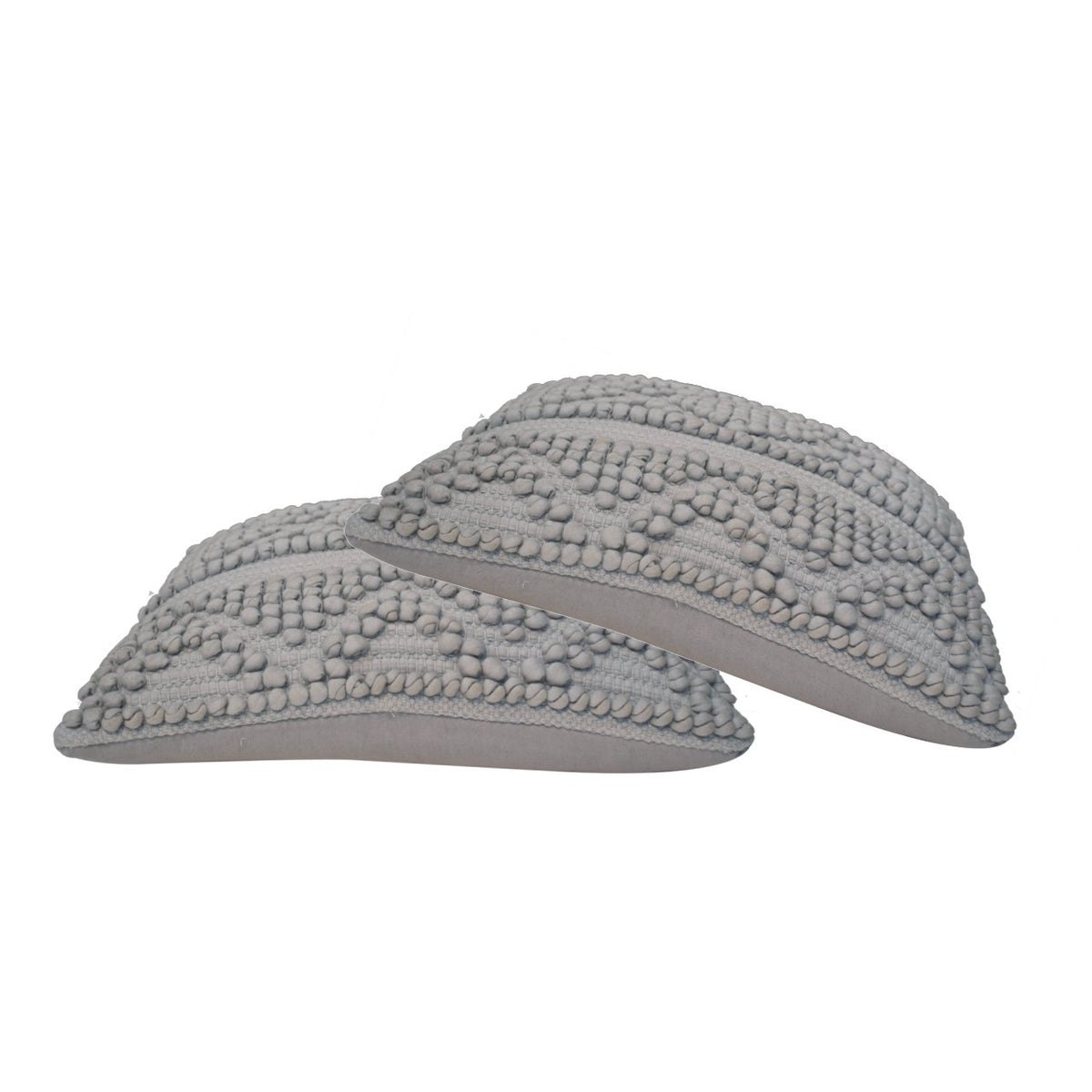 Nola Cushion Set | Set of 2 | Grey