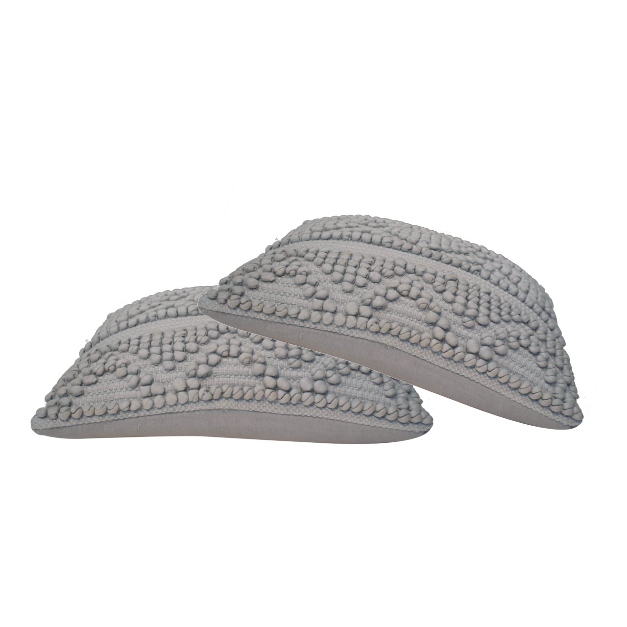 Nola Cushion Set | Set-of-2 | Grey