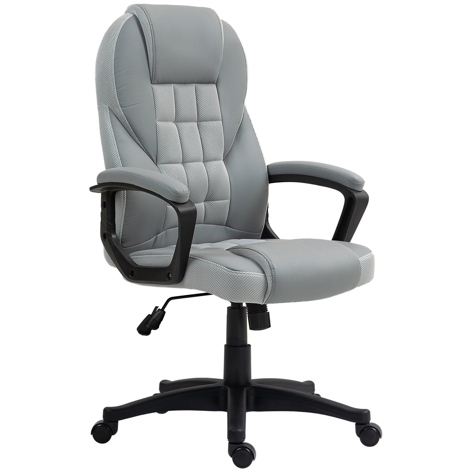 High Back Pu Executive Leather Desk Hair