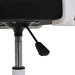 Swivel Office Chair With Headrest | White